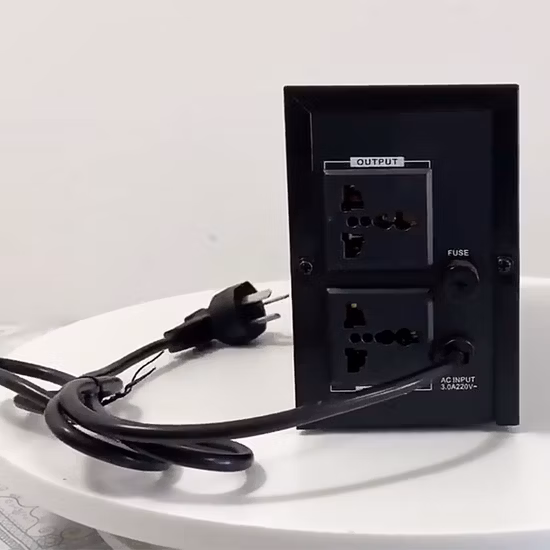 Built in Battery 600va Offline UPS Single Phase 110V 220V Uninterruptible Power Supply UPS