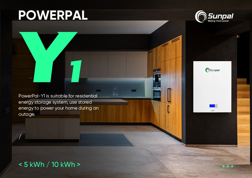 Powerwall Lithium Battery Solar Storage 48V 100ah 200ah 5kwh 10kwh Power Wall Mounted LiFePO4 Batteries