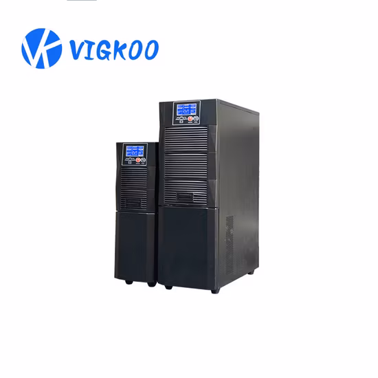 Высокочастотный источник питания Tower 1K/2K/3K/6K/10K/15K/20kVA Онлайн-ИБП для небольших центров обработки данных
